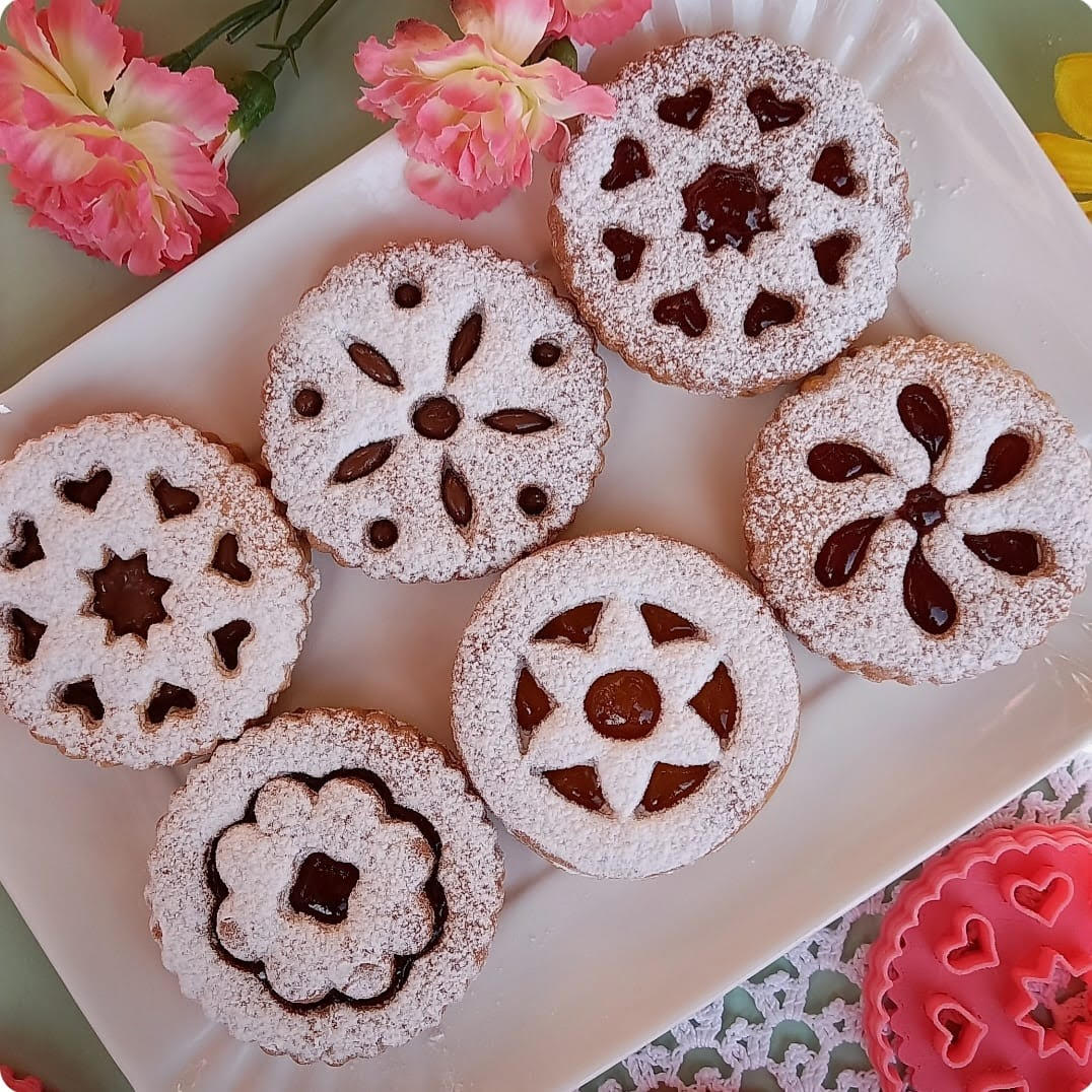 Stampo per biscotti a forma di Crostatina 1 (3 pz / diametro 8 cm)