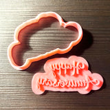 Stampo per biscotti a forma di Happy Anniversary - Buon Anniversario