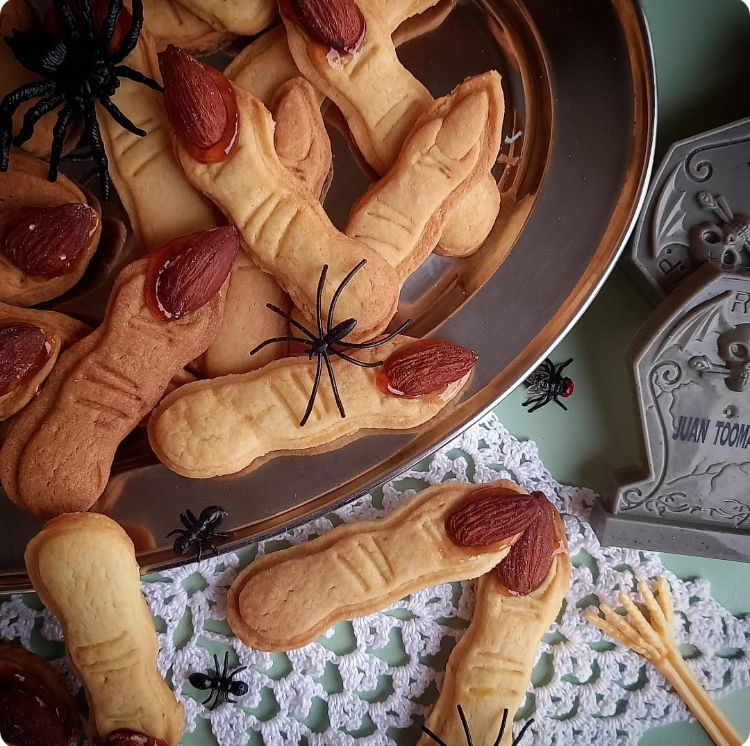 Stampo per biscotti a forma di Dito Strega (2 pz)
