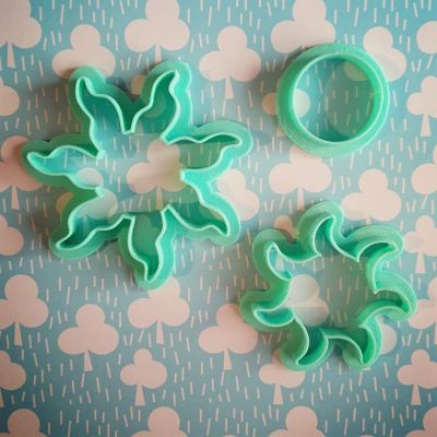 Apollo - Stampi per Biscotti in ABS, Confezione da 6, Multicolore, 10,5 Apollo - Stampi per Biscotti in ABS, Confezione da 6, Multicolore, 10,5